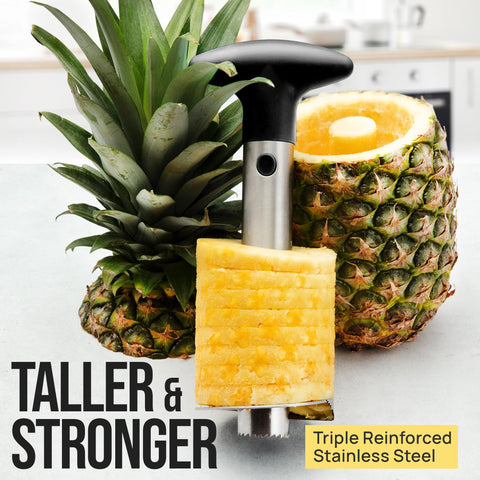 Zulay Kitchen stainless steel pineapple slicer for uniform rings