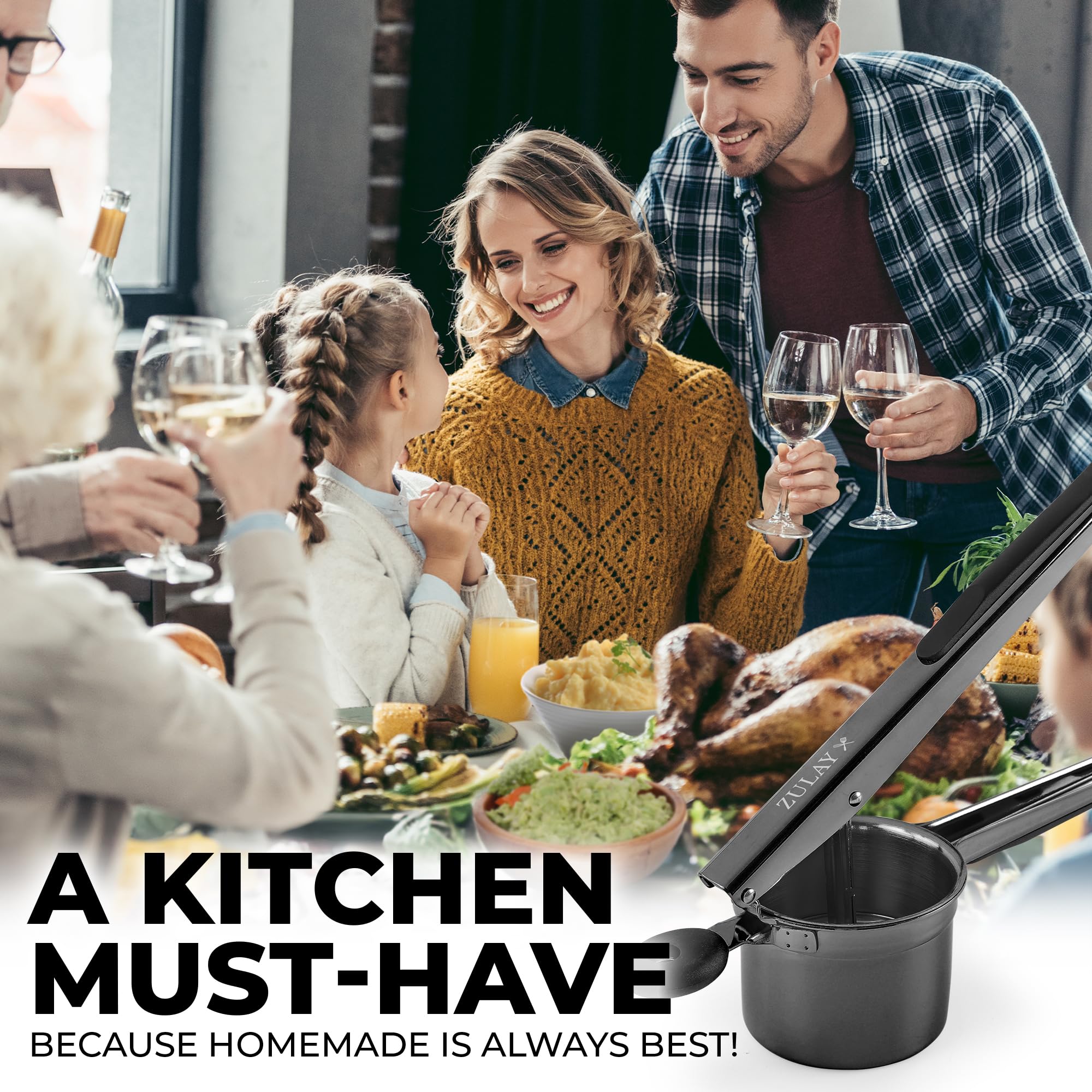 15-ounce capacity is great for family-size portions.