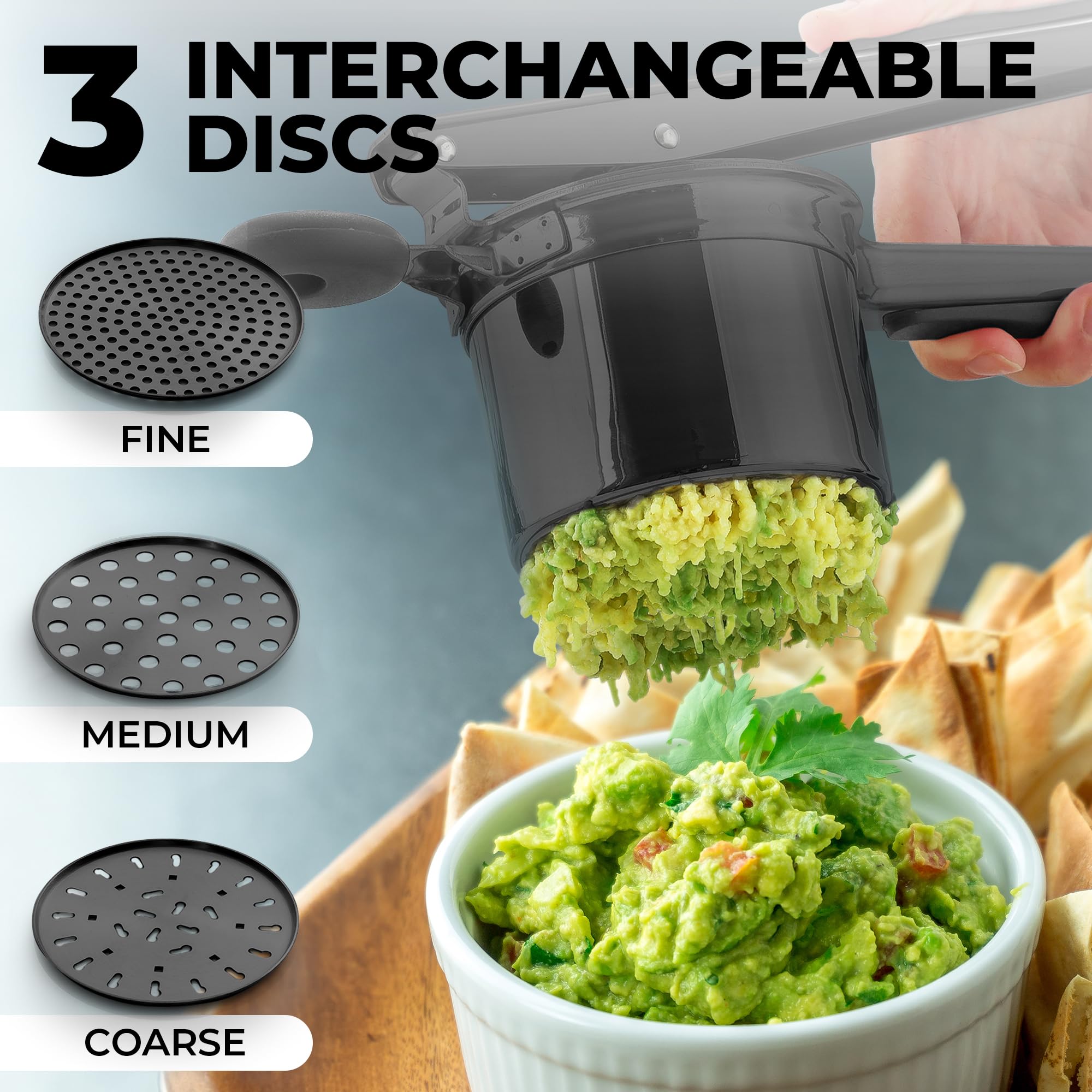 Dishwasher-safe stainless steel simplifies cleanup after meals.