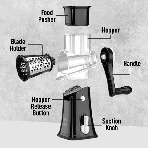 Zulay Kitchen BPA-free materials ensure safe, food-grade operation.