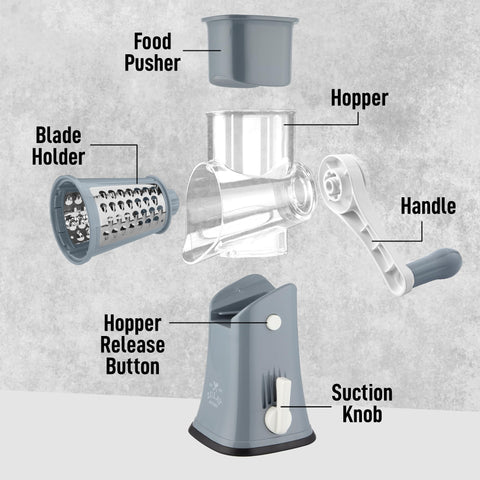 Left- and right-handed design supports versatile use.