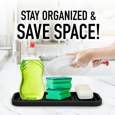 Zulay Kitchen versatile tray works in bathroom, laundry, and vanity