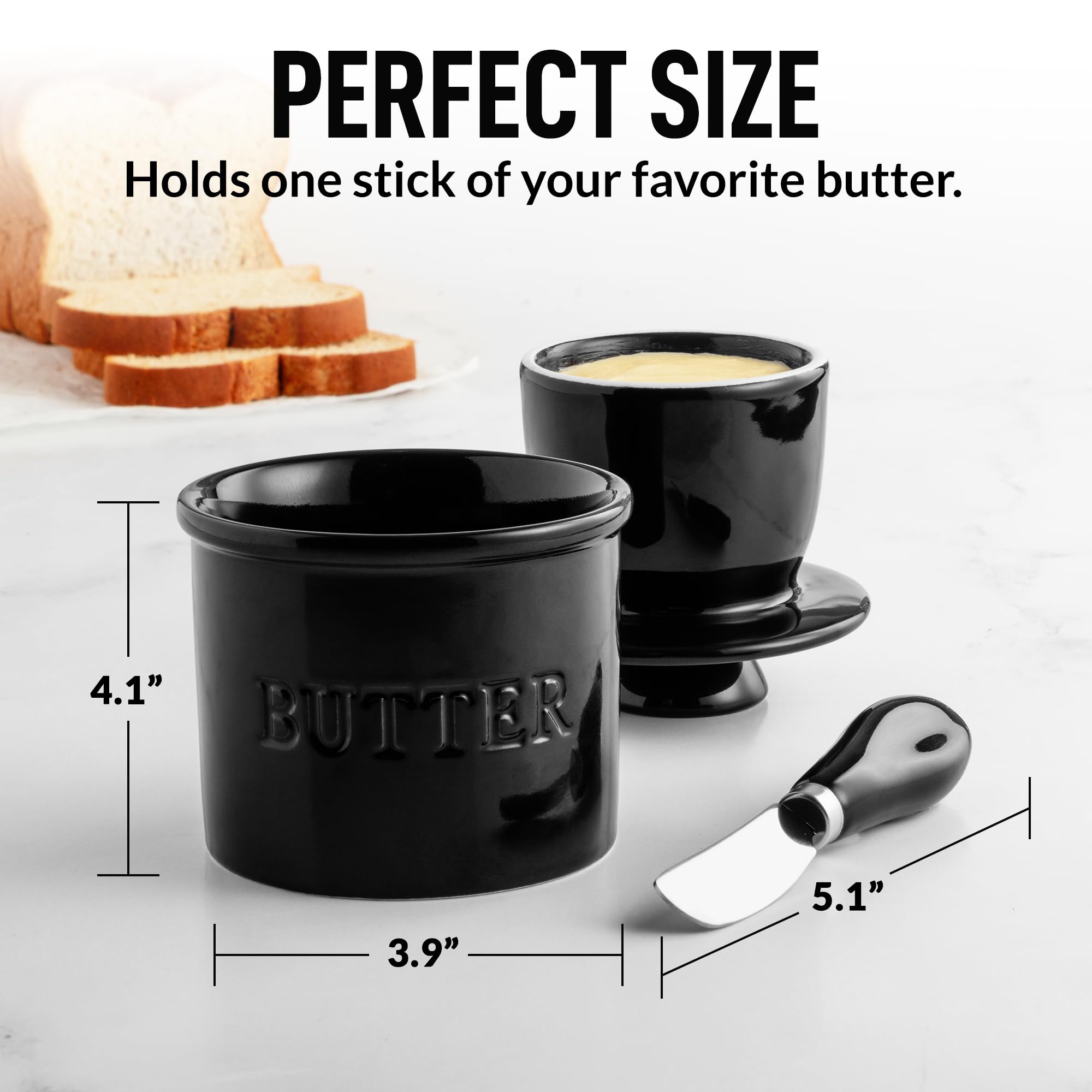 Zulay Kitchen spreadable butter on toast for quick breakfasts.