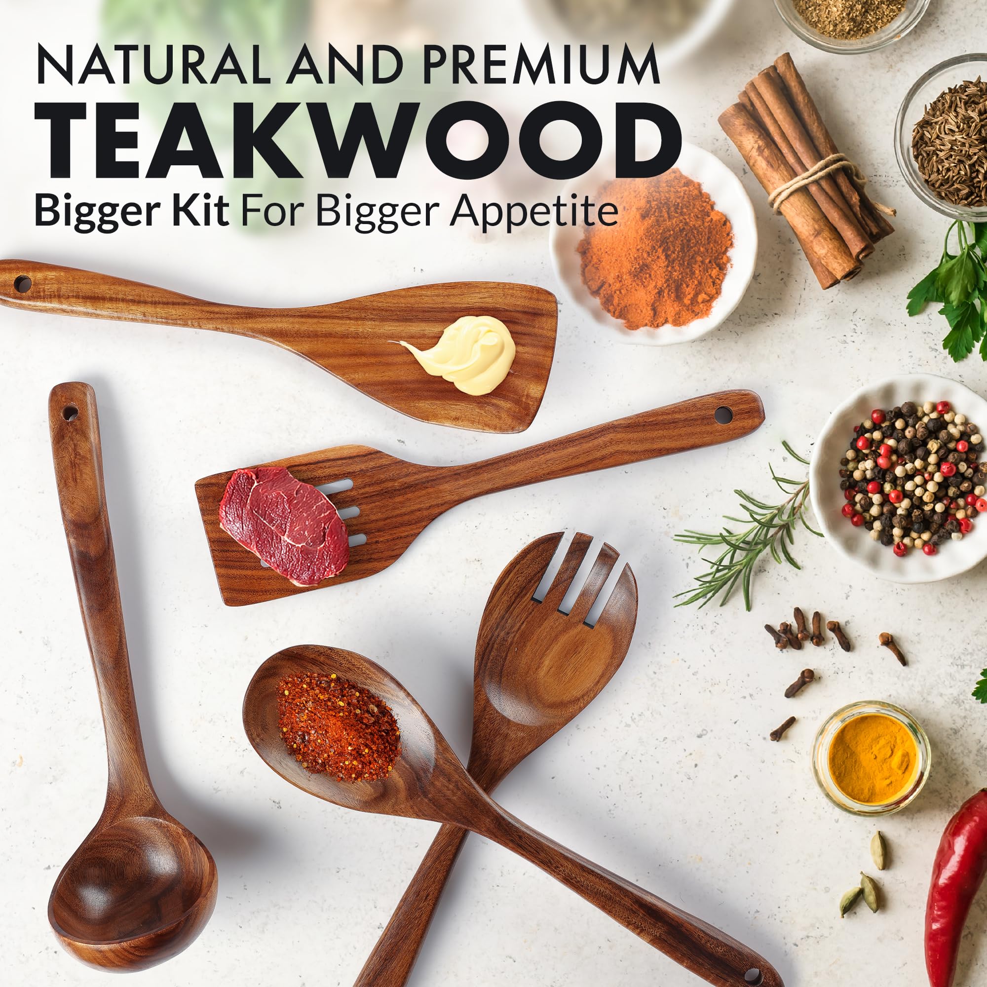 Zulay Kitchen teak spoon rest helps keep counters tidy