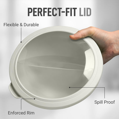 Zulay Kitchen top-rack dishwasher-safe bowls simplify cleaning