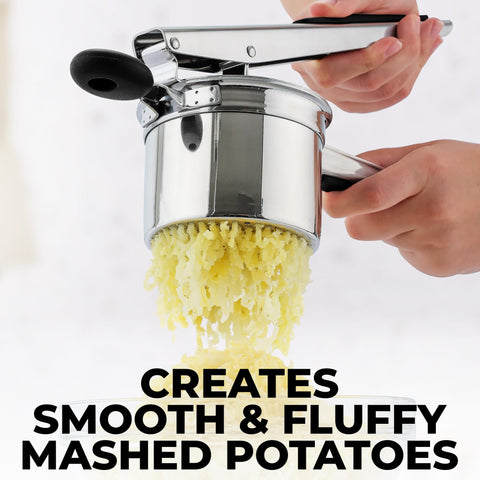 Zulay Kitchen versatile ricer for avocados, cauliflower, and gnocchi