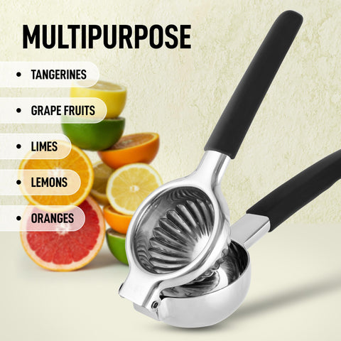 Seed-free juice produced by Zulay lemon squeezer for bright flavor