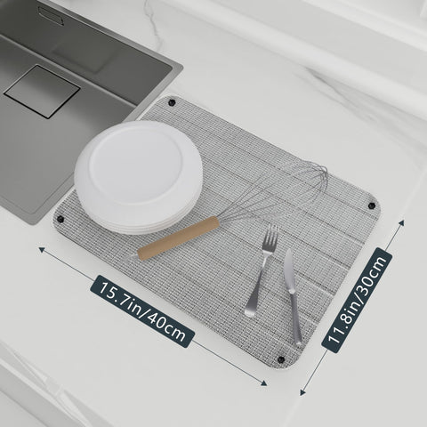 ZumenDa mat showing anti-slip feet for stable placement on counters.