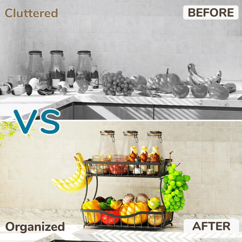 Durable design offers versatile storage for snacks and vegetables.