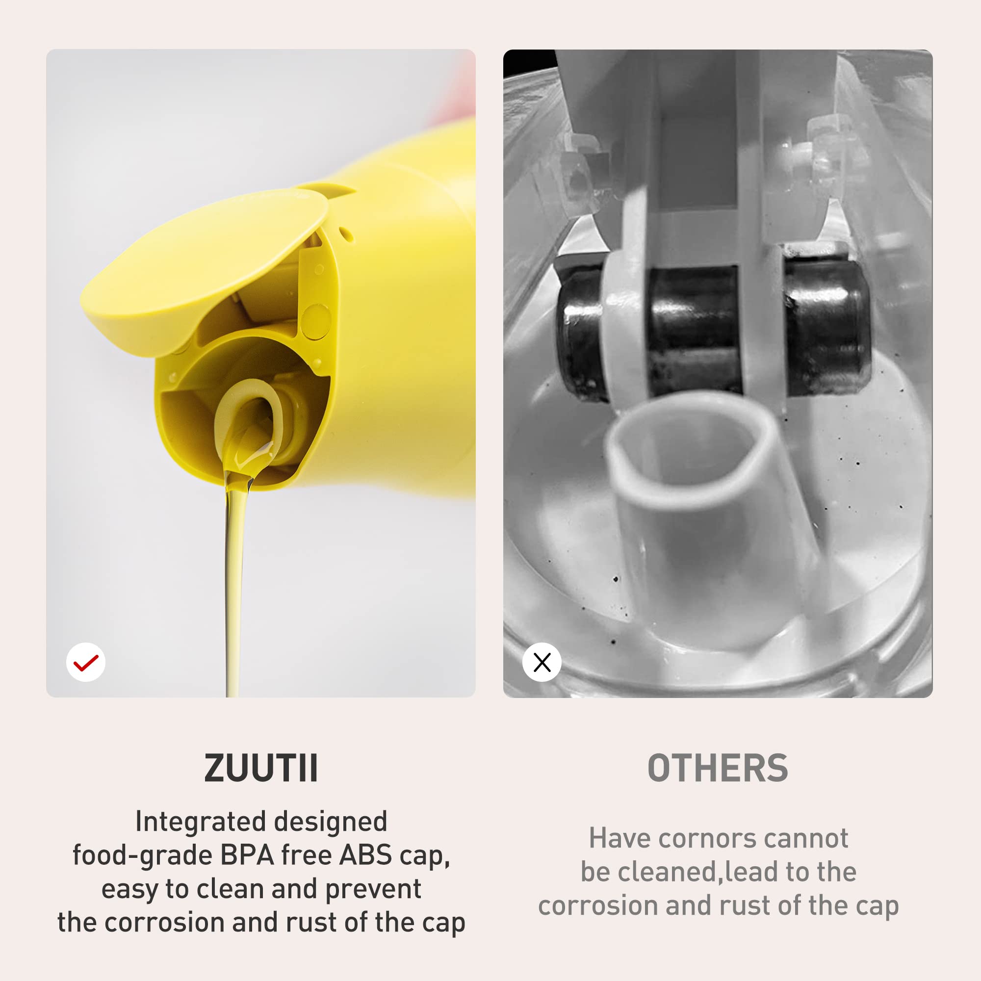 Zuutii LFGB-tested glass preserves flavor and safety.