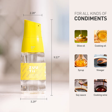 Zuutii wide-mouth design makes refilling easy and mess-free.