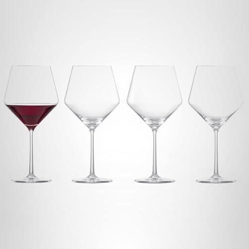 Zwiesel Glas Pure Burgundy wine glass capacity 23oz highlights generous serving size