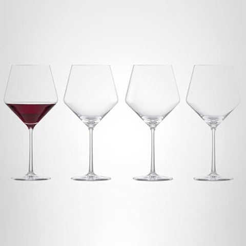 Zwiesel Glas Pure Burgundy wine glass capacity 23oz highlights generous serving size