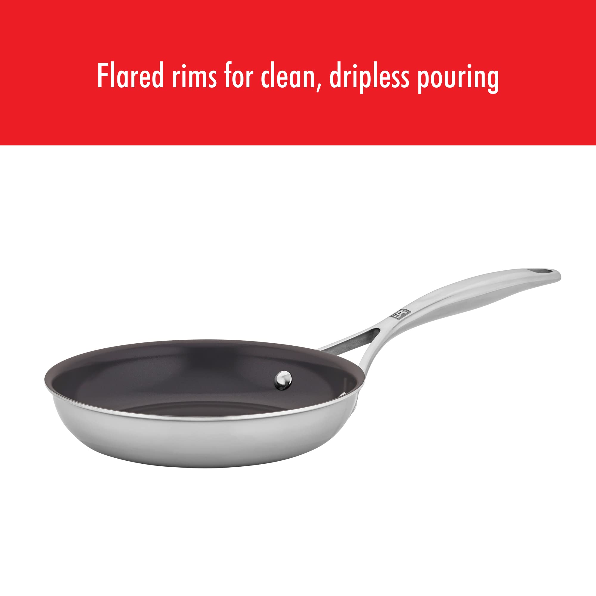 ZWILLING Energy Plus induction ready and oven safe up to 400F