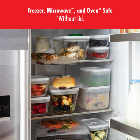 ZWILLING Fresh & Save airtight lids keep food securely closed.
