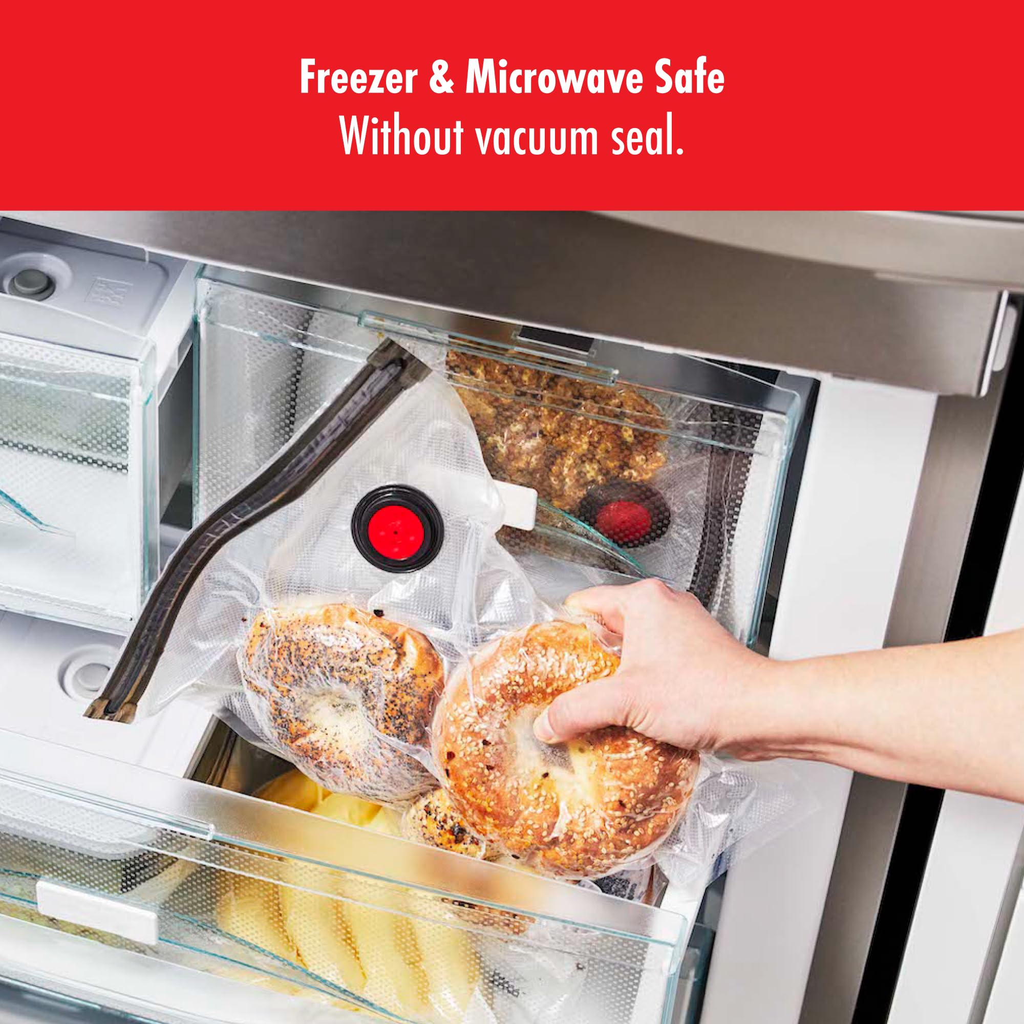 ZWILLING Fresh & Save bags reusable for weekly prep and fresh meals