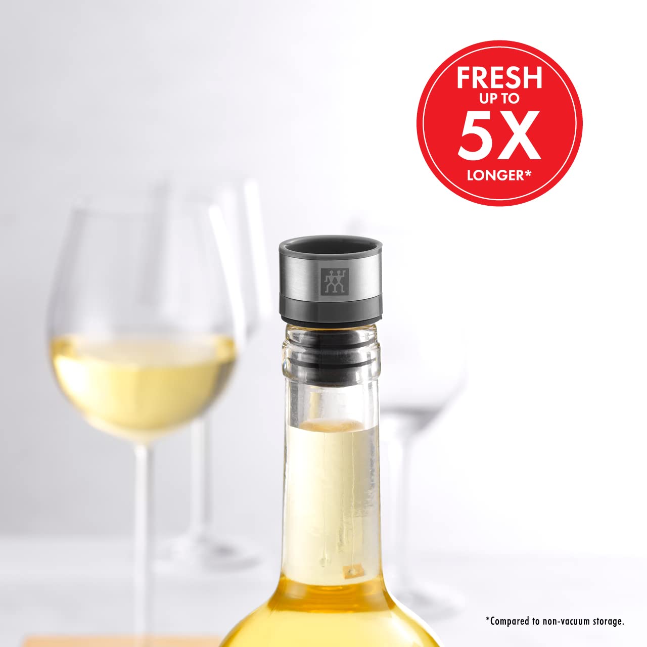 ZWILLING Fresh & Save gift set packaging, ideal for wine lovers and hosts.