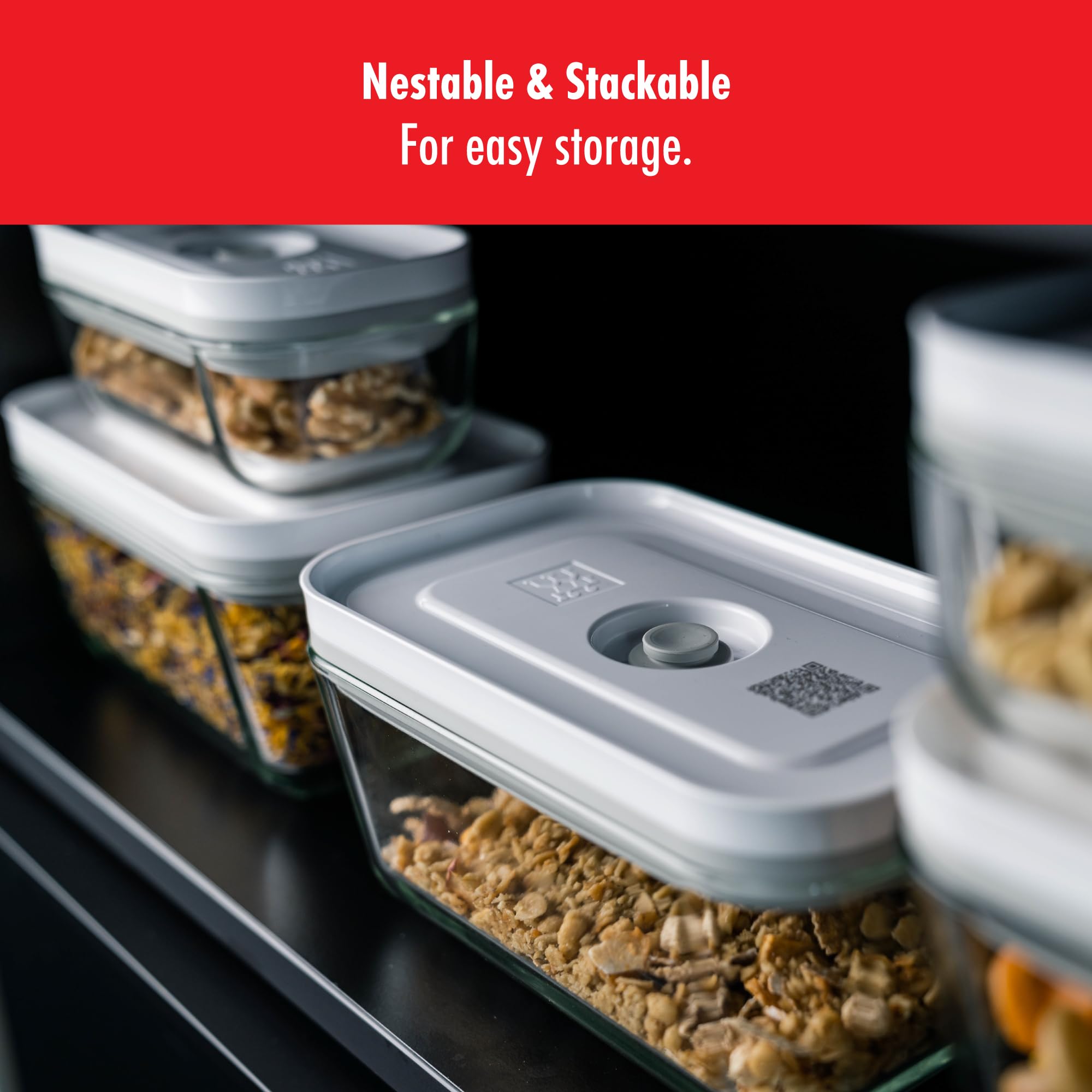 ZWILLING Fresh & Save vacuum sealing supports microwave reheating.