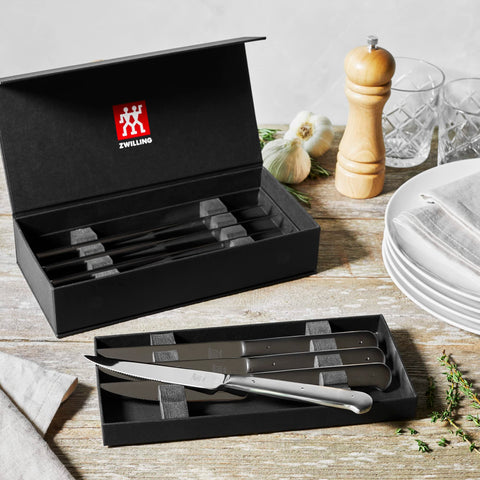 ZWILLING gift-ready set showcases premium craftsmanship and elegant presentation.