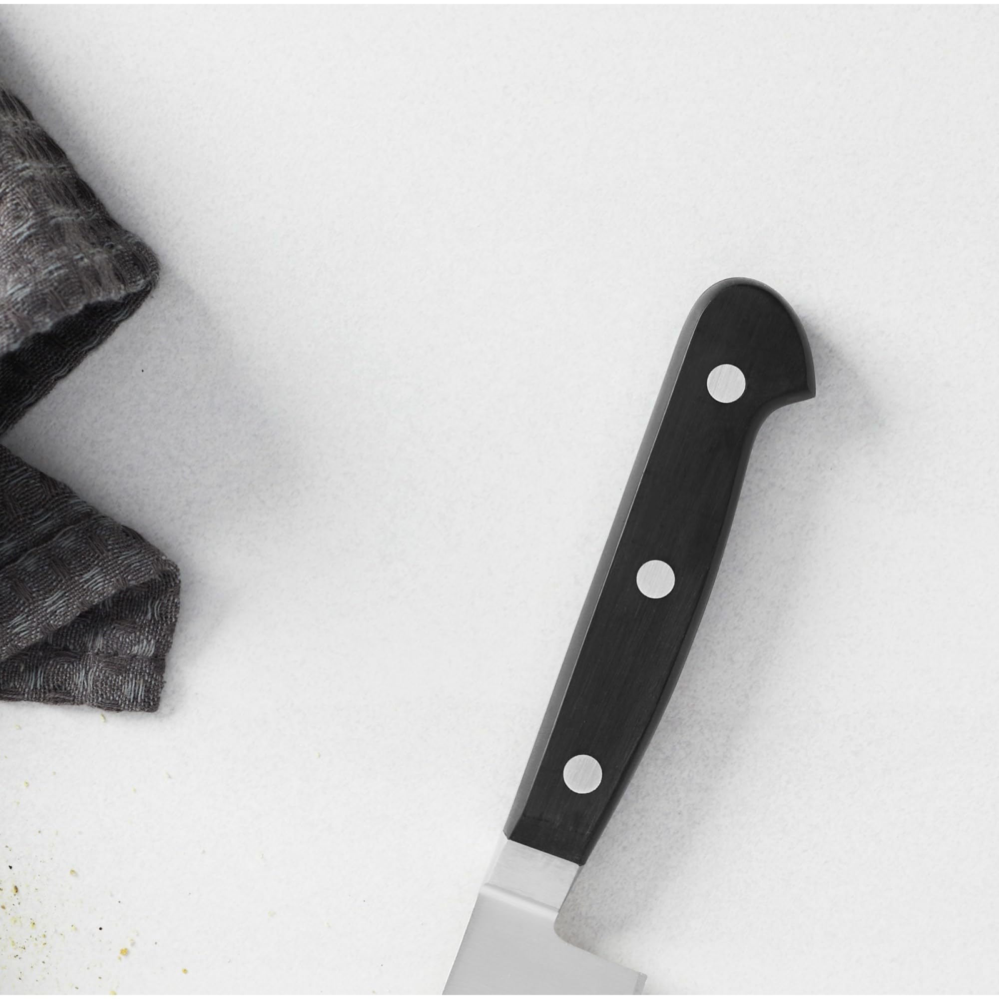Zwilling Henckels Classic 6-inch cleaver full view showcases sturdy kitchen tool