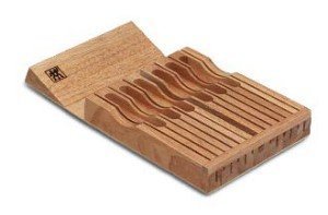 ZWILLING 12-slot in-drawer knife organizer bottom level for long blades