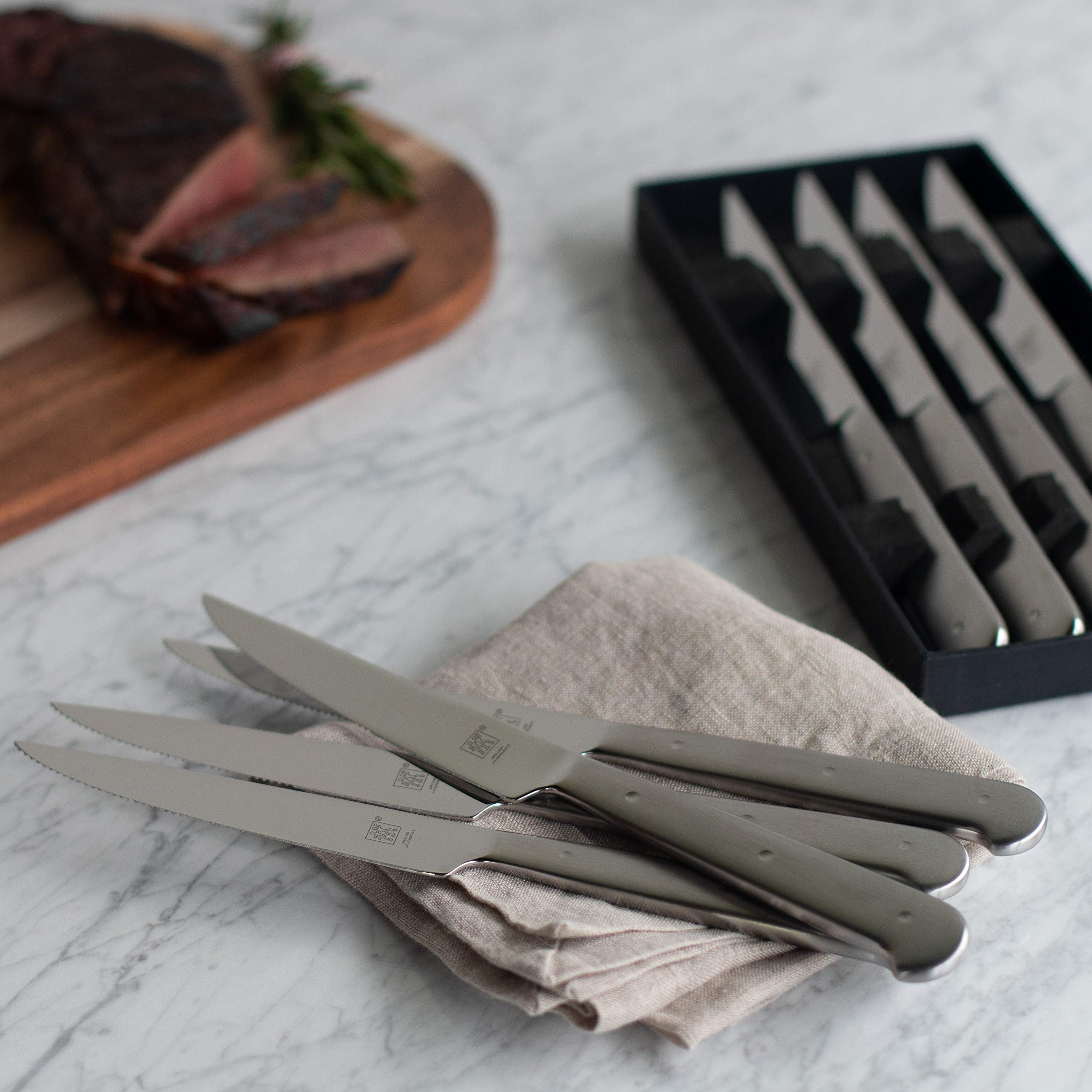 ZWILLING Italian design meets German engineering in precision-forged blades.