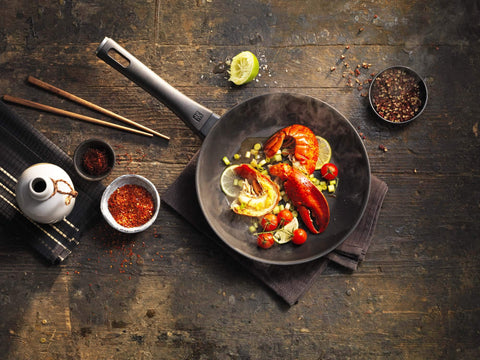 ZWILLING Madura Plus dripless rim reduces drips while pouring sauces.