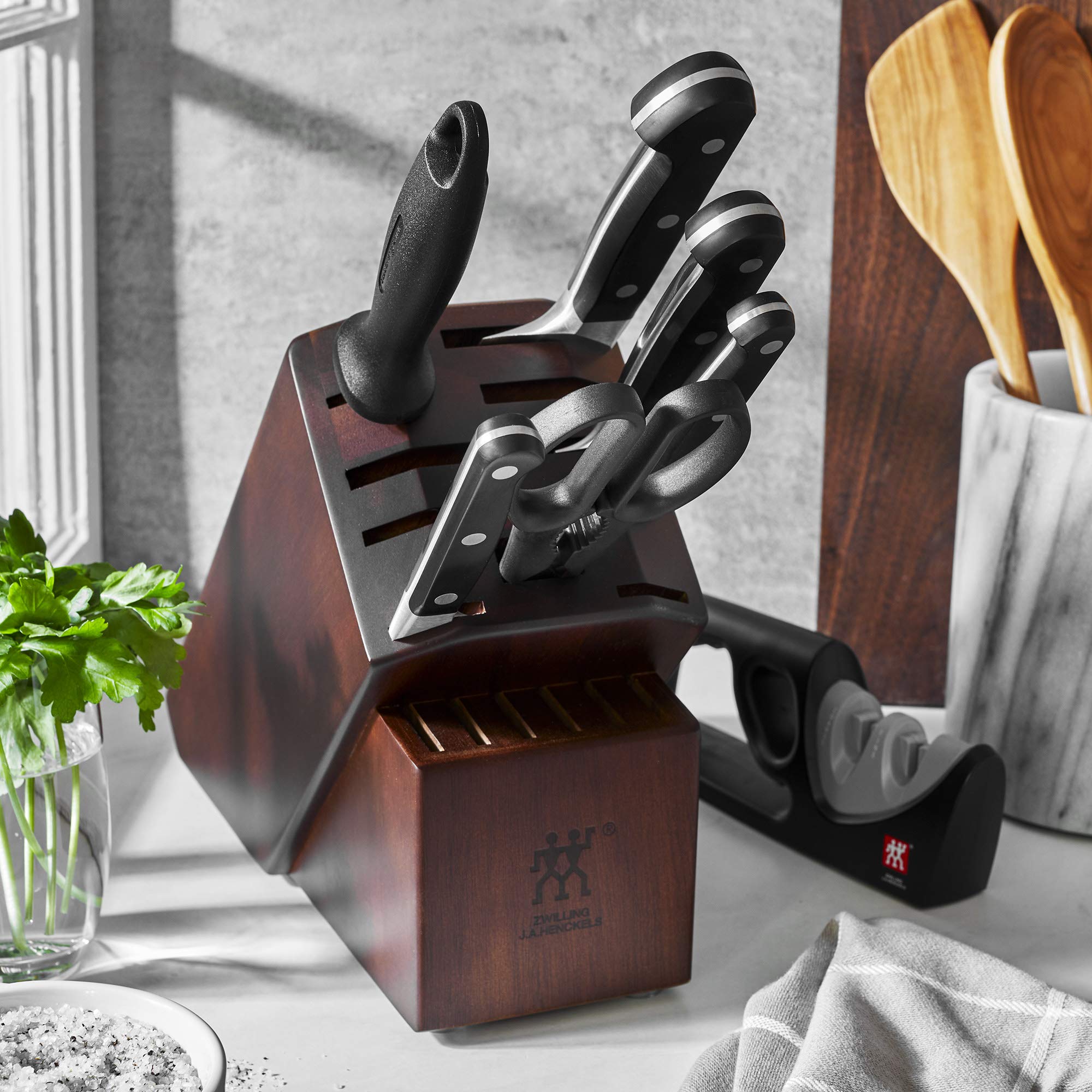 ZWILLING Pro 4-inch paring knife ready for peeling tasks