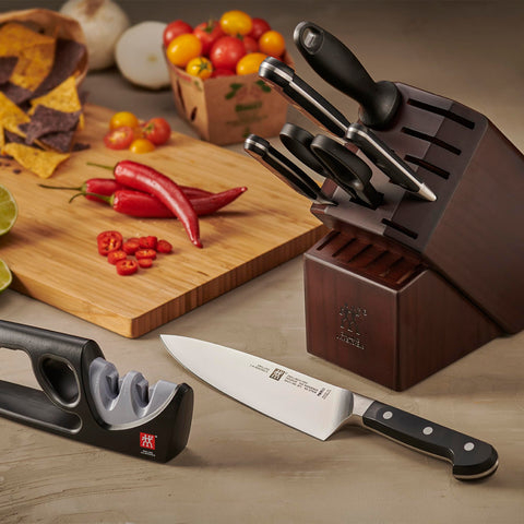 ZWILLING Pro 5.5-inch prep knife ideal for slicing herbs