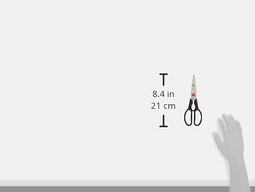 ZWILLING TWIN L kitchen shears integrated rotary opener for easy lid loosening.