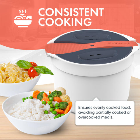 Zwippy dishwasher-safe kitchen gadget for simple cleaning after meals.