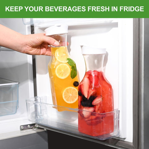 ZWYSLFCY clear beverage container front view highlights contents