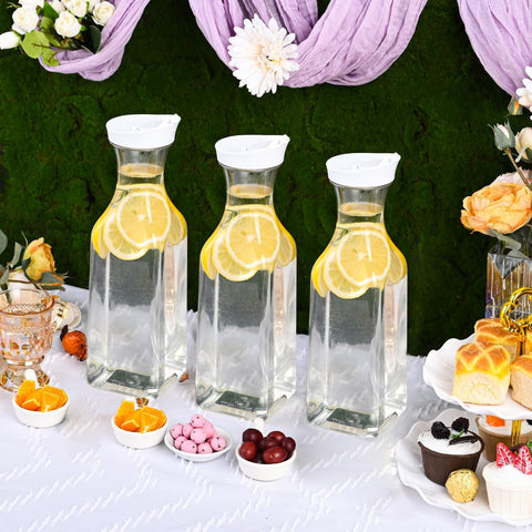 ZWYSLFCY carafes for infused water and lemonade at gatherings