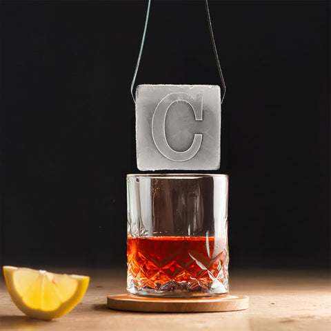 ZXYJJN personalized initials ice cube mold adds custom flair