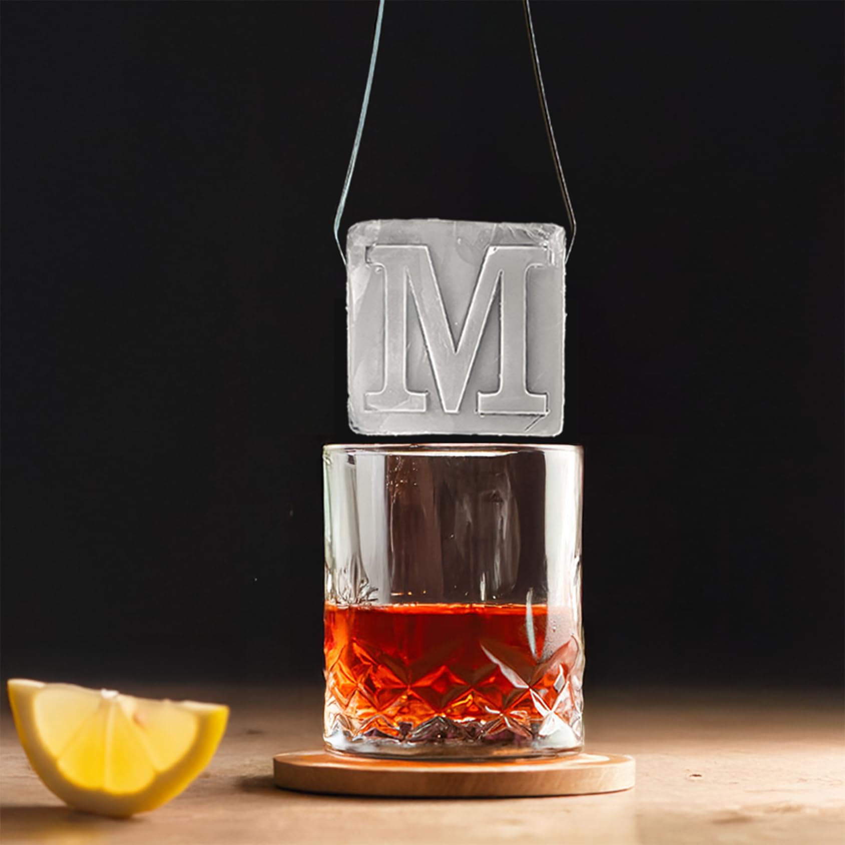 ZXYJJN personalized initials silicone mold lets you customize drinks with a unique touch