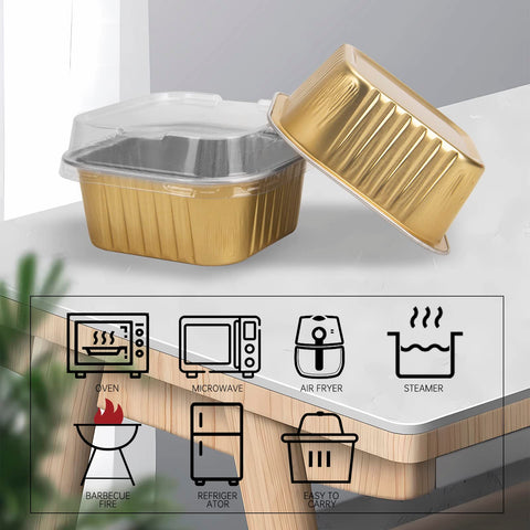 Zycozzn clear lids safeguard desserts during transport to events