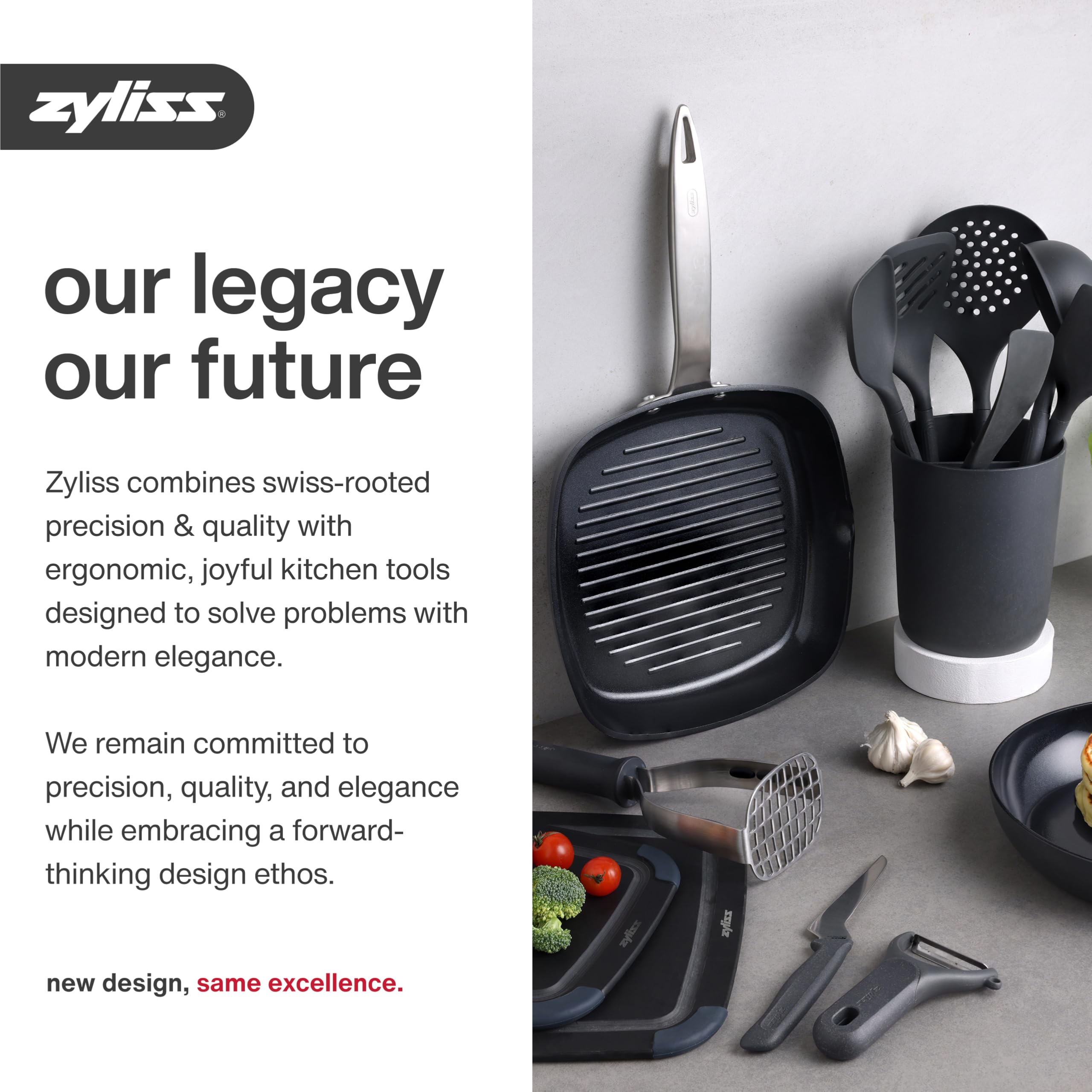 Zyliss Classic grater is versatile for nuts and toppings.