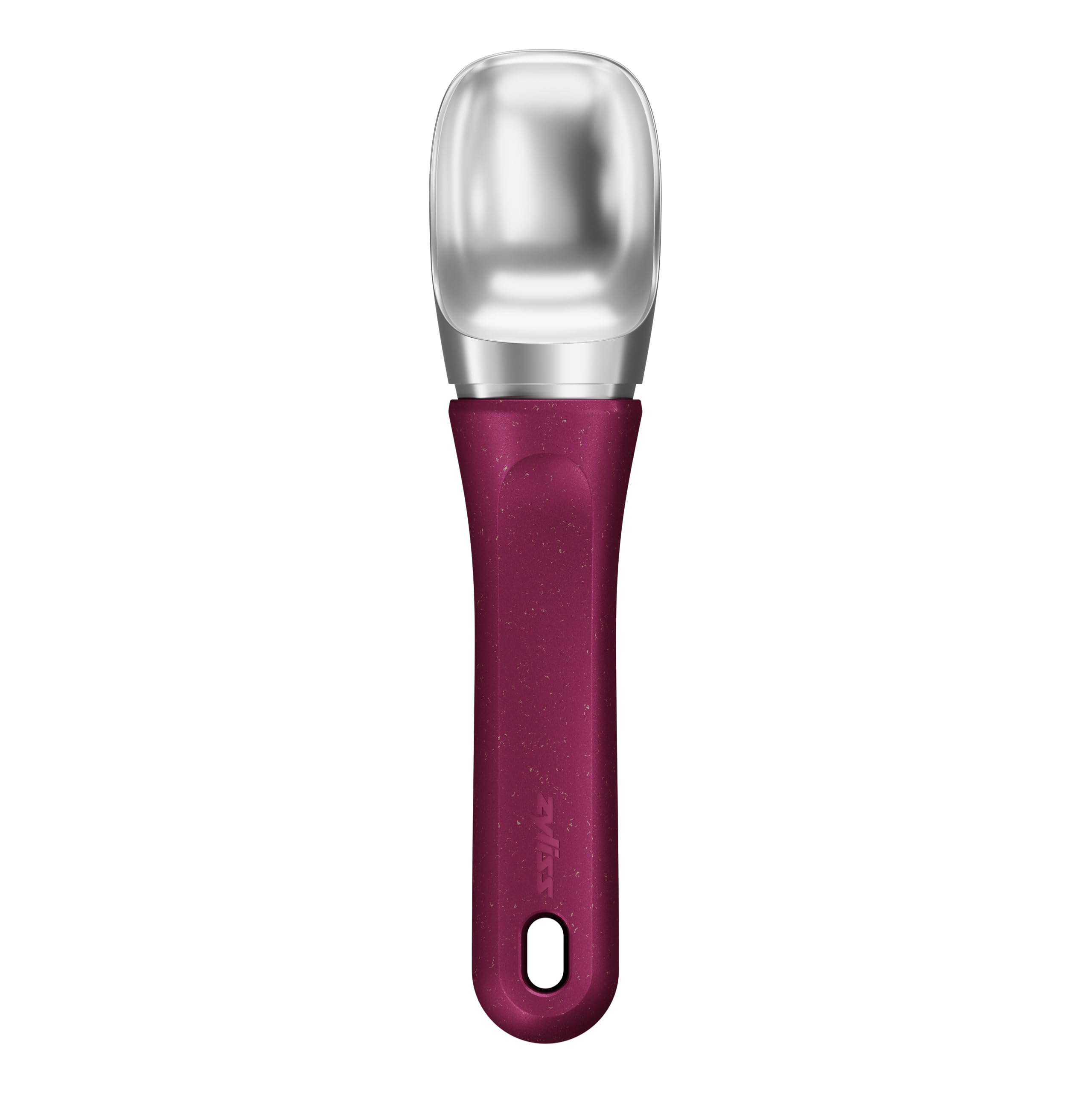 Zyliss Ice Cream Scoop with flat-tip head for smooth, effortless scooping.