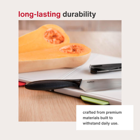 Zyliss knife with sheath ideal for meats and herb prep