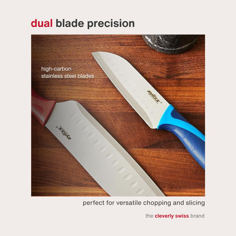 Zyliss protective knife sheath guards blades during storage or travel
