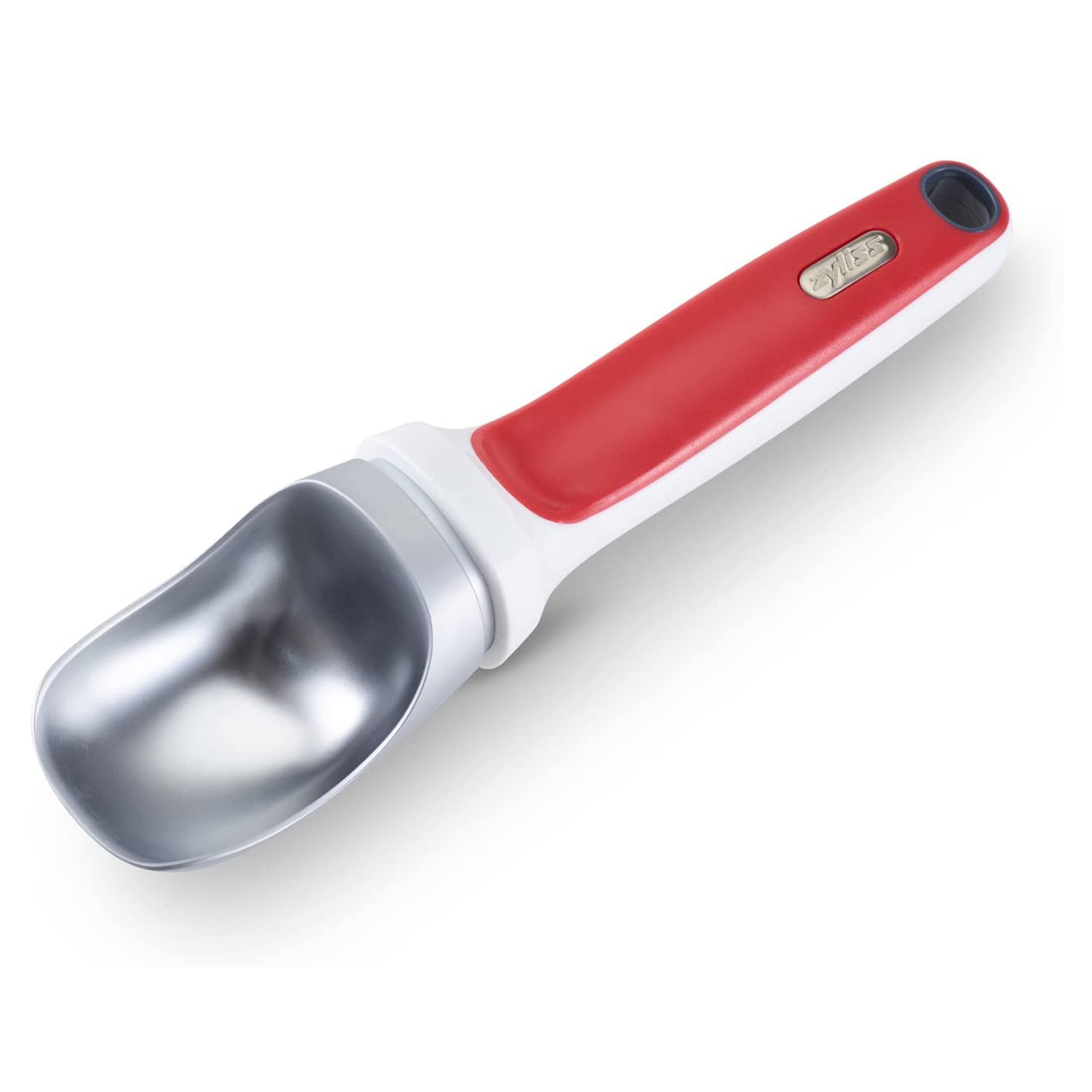Zyliss Right Scoop top view showing ergonomic design for easy scooping.