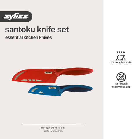 Zyliss stainless steel kitchen knives built for durable everyday use
