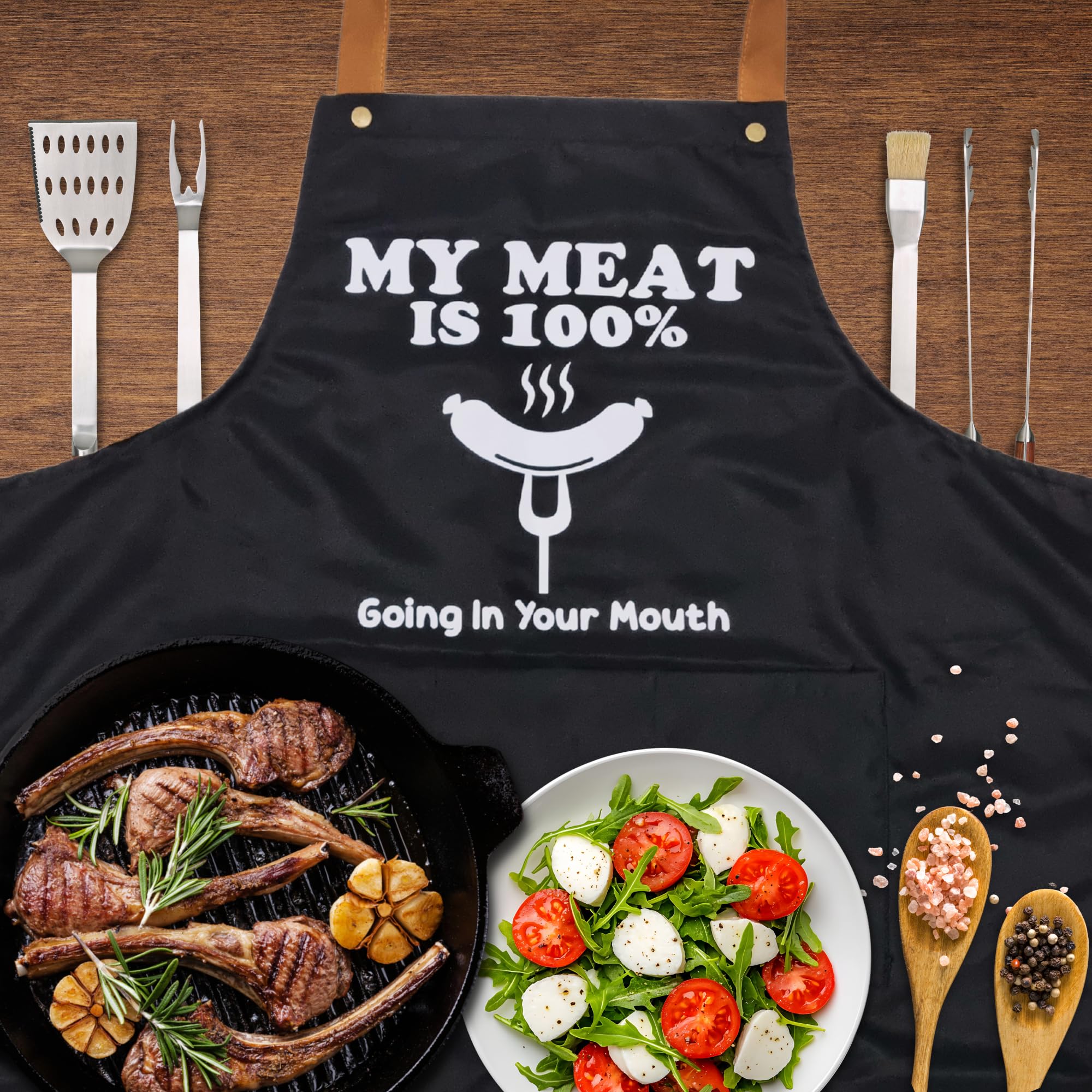 ZYNINORA apron-gift-ready-box ideal for gifting humorous and useful kitchen wear