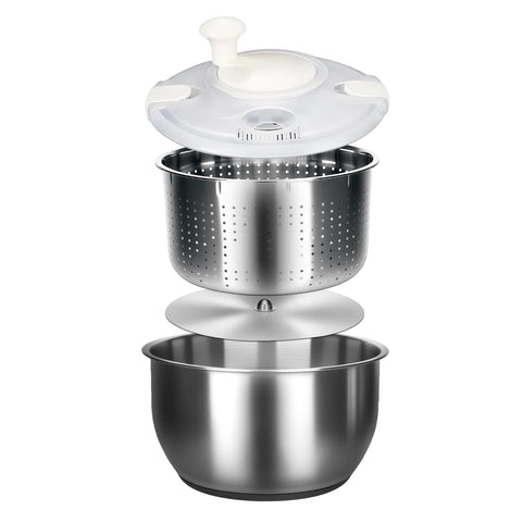 Zypilatsry 6L salad rotator for fast washing and drying greens