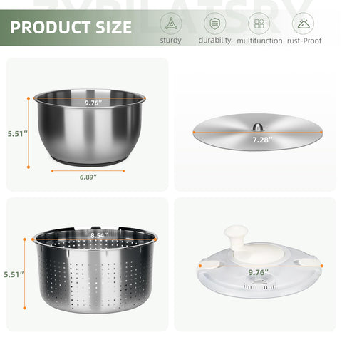 Zypilatsry easy-clean-design helps with post prep cleanup