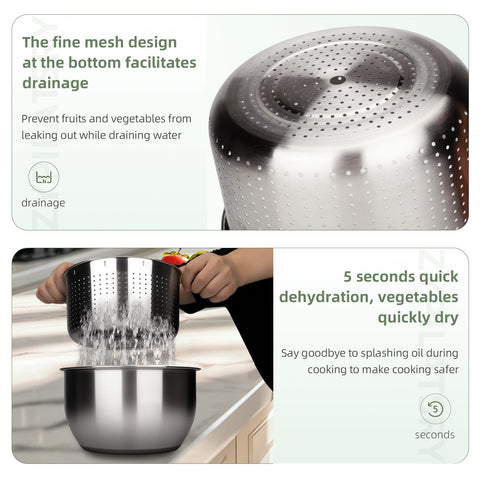 Zypilatsry spin-dry-action delivers fast herbs drying