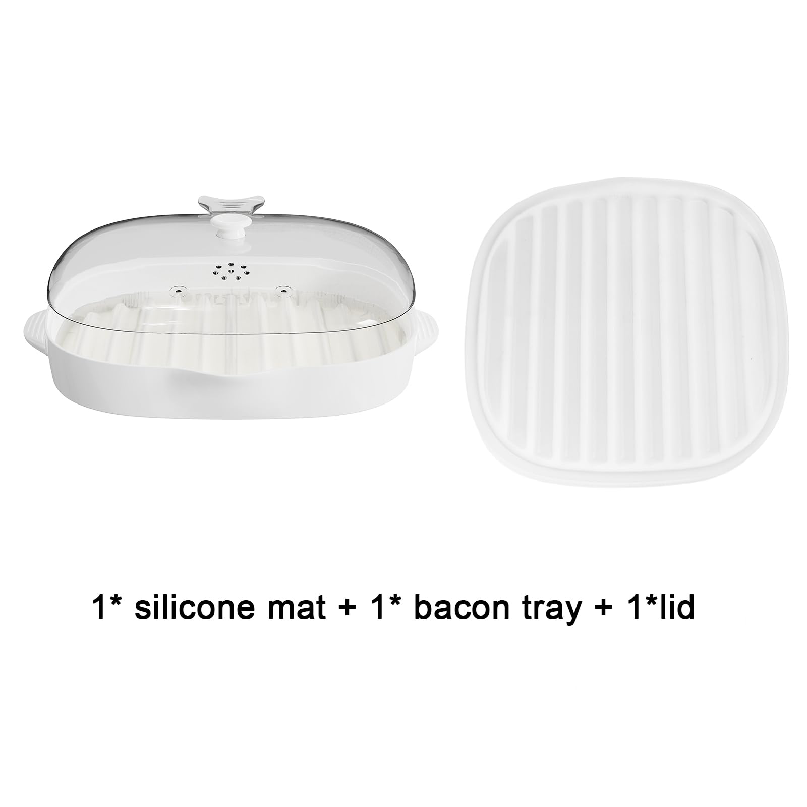 ZYXGOGOGO splatter lid contains grease during microwaving