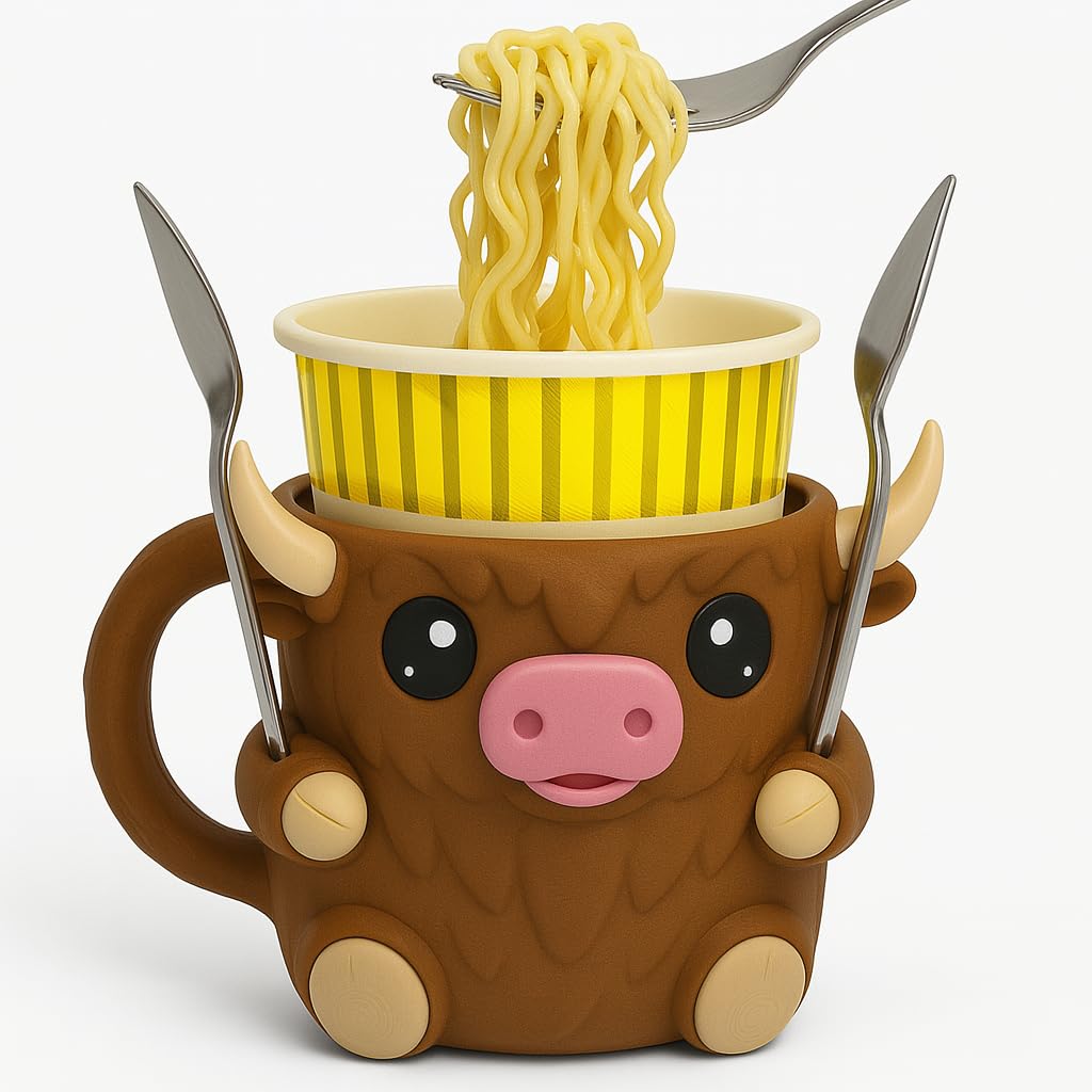 ZZ LIFE Pint Holder with spoon sockets keeps utensils close at hand.