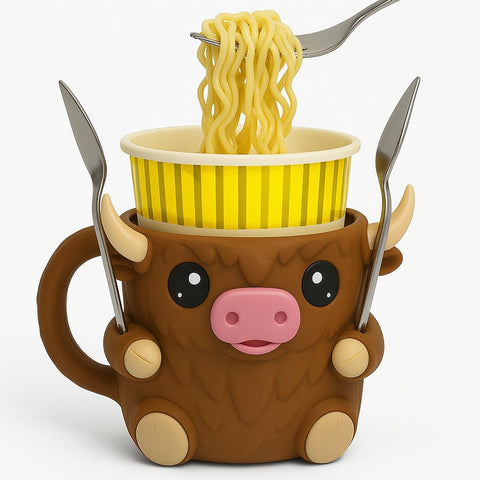 ZZ LIFE Pint Holder with spoon sockets keeps utensils close at hand.