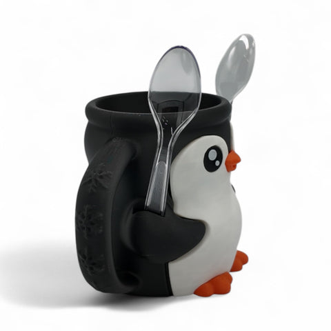 ZZ LIFE secure-fit pint holder reduces wobble for smoother scooping.